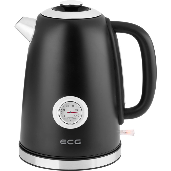 Електрочайник ECG RK 1700 Magnifica Nero 1,7 л 2200 Вт чорний