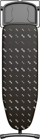 Праска-дошка Laurastar Comfortboard Glasses 38x120 см, 100% бавовна, універсальна для парових станцій, регульована висота, підставка для праски, зручне зберігання