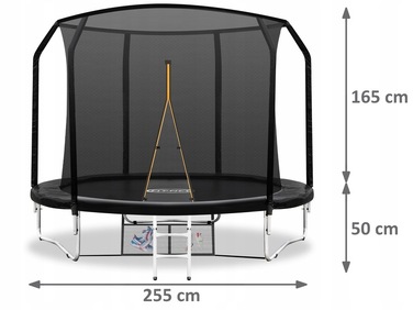 Батут із сіткою FIT-NET 255 см FT 8 (244-252 см)