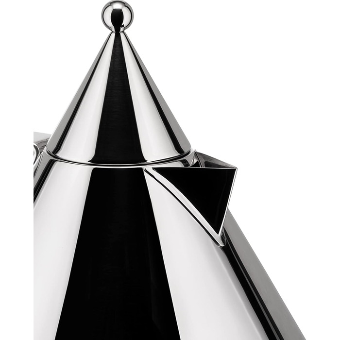Електричний чайник Alessi Il Conico 90017 - дизайн, нержавіюча сталь, 2 л, 4.2 x 22.5 x 6.5 см
