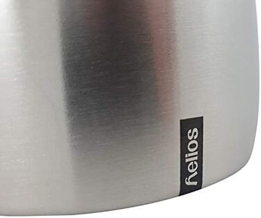 Термос-глечик Helios Supreme з нержавіючої сталі, матовий, 1 л
