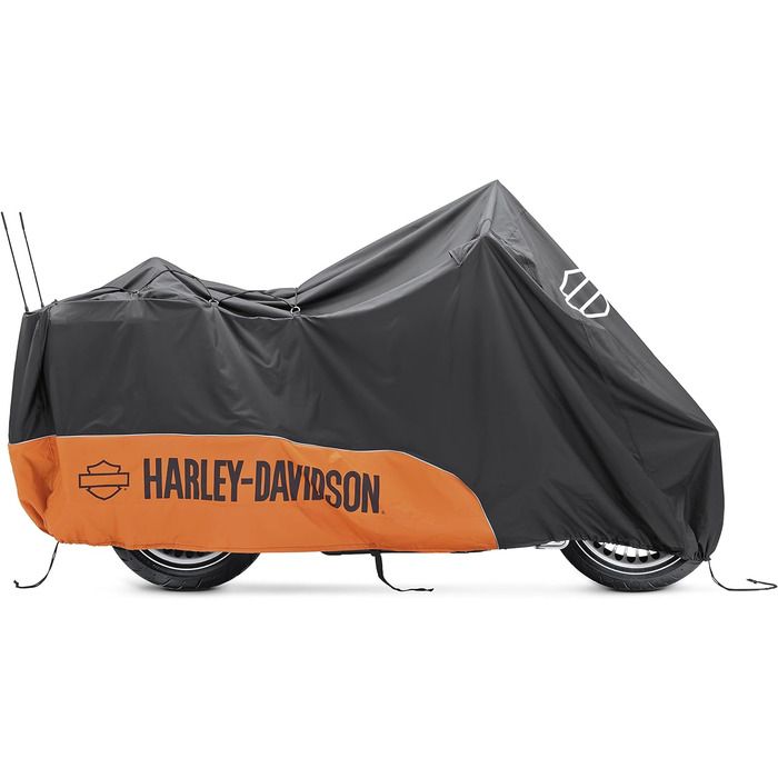 Захисний чохол для мотоцикла Harley-Davidson, водонепроникний поліестеровий тент для внутрішнього та зовнішнього використання
