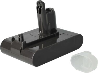 Акумулятор vhbw для пилососа Dyson DC43/DC35/DC45/DC43h, 22,2В, 2000мА·г, сірий, тип B
