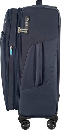 Валіза American Tourister Summerfunk 68 см, 77 л, розширювана, на 4 колесах, синя (Navy)