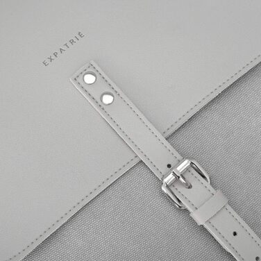 Жіночий рюкзак Expatrié Anouk 10 л – стильний міський рюкзак з водовідштовхувального канвасу та шкіри, кремовий