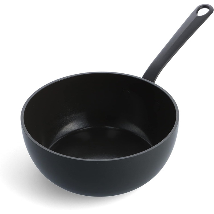 Каструля GreenPan Craft 20 см/2 л, керамічна, антипригарна, без PFAS, для індукції, чорна, підходить для духовки та посудомийки
