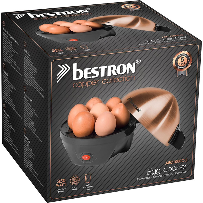 7 яєць Яйцеварка 350 Вт Bestron