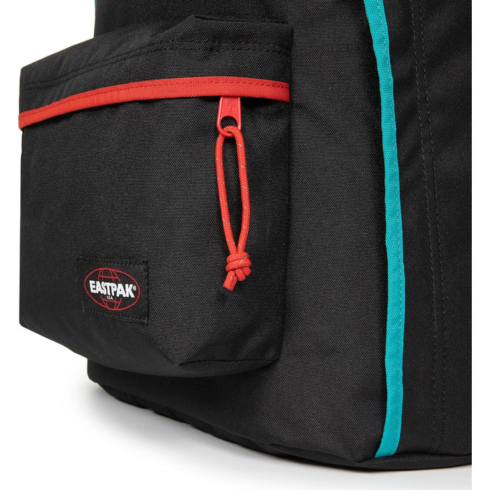 Рюкзак EASTPAK Out of Office 27 л, 44 см, Контраст Аква-Червоний
