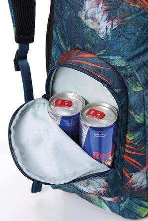 Рюкзак Nitro Daypacker 32 л у ретро стилі з відділенням для ноутбука, шкільний, міський або туристичний, Tropical