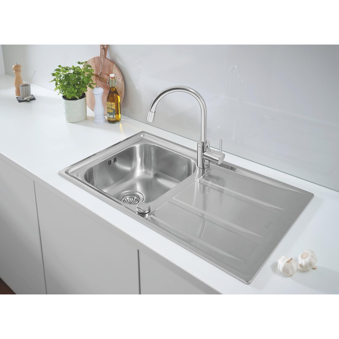 Змішувач кухонний GROHE Concetto з висувним душем, 360° поворотний, хром - 31483002