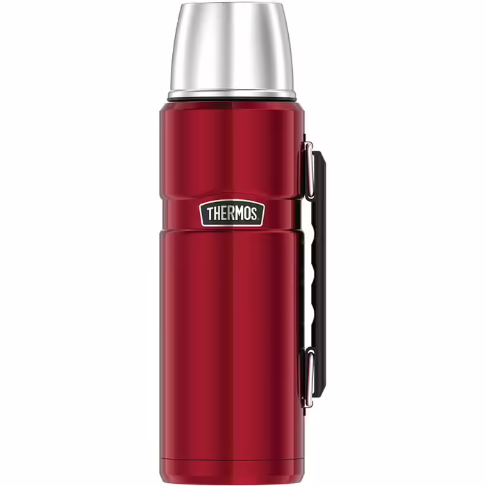 Термос Thermos Stainless King Flask Red 1,2 л 170021, з ручкою, нержавіюча сталь, червоний