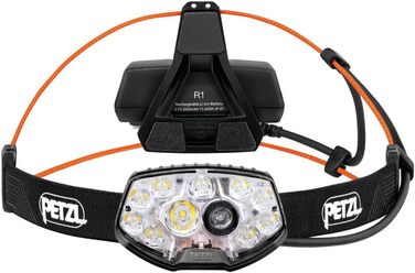 Ліхтарик налобний PETZL NAO RL, чорний, універсальний розмір, для туризму та спорту, унісекс