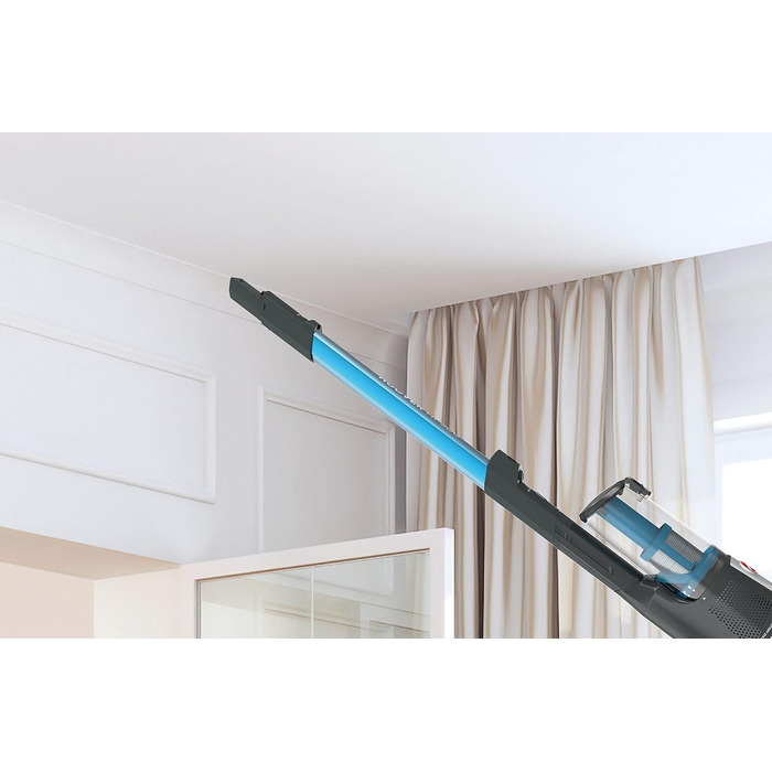 Бездротовий пилосос Hoover H-FREE 500 PETS для шерсті тварин, акумуляторний, 2-в-1 (ручний та вертикальний), до 30 хв роботи, без мішка, насадка для шерсті, LED-підсвітка, паркування, компактний