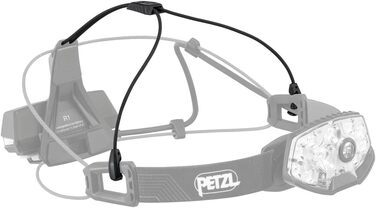Ліхтарик налобний PETZL NAO RL, чорний, універсальний розмір, для туризму та спорту, унісекс