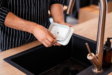 Контейнер для вакуумного зберігання ZWILLING Fresh & Save, набір 3 шт, пластик, білий, S/M/L, 19x5 см