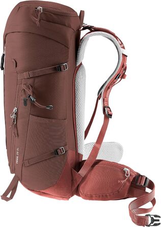 Жіночий туристичний рюкзак Deuter Trail 28 SL, 28 л, фіолетовий (Raisin-caspia), для альпінізму та походів, модель 2024