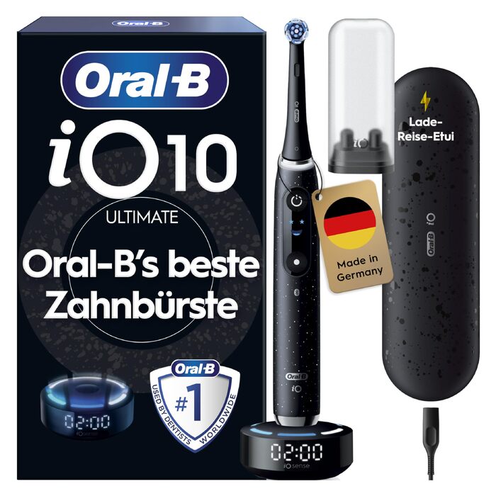 Електрична зубна щітка Oral-B iO Series 10, чорна
