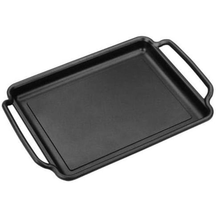 Гриль-плита Monix Solid+ 40x28 см, гладка, тефлонове покриття Classic