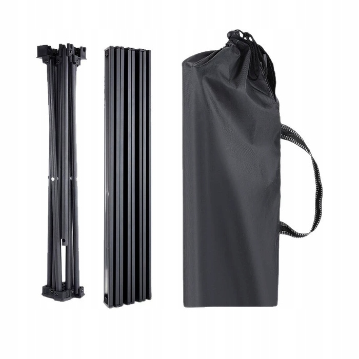 Туристичний стіл Vortech, 55 x 95 x 80 см, чорний