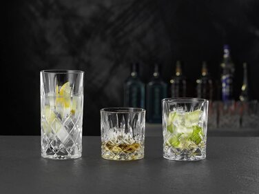 Набір келихів для лонг-дрінків та коктейлів Nachtmann Noblesse, кришталеве скло, 395 мл, 4 шт (артикул 89208)