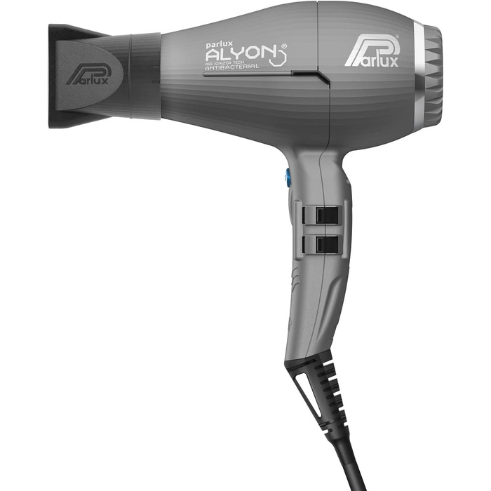 Фен Parlux Alyon Ionic Graphite Matt – іонний, графітовий, матовий, професійний фен для волосся