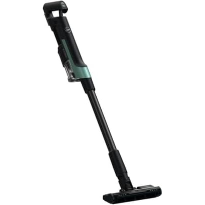 HOOVER ультралегкий акумуляторний пилосос для шерсті тварин, з LED-підсвіткою, антизаплутуванням волосся, 2в1 бездротовий пилосос для домашніх тварин із функцією ущільнення для збільшення місткості пилозбірника у 3 рази, 500 POWERTIME [HF201P]
