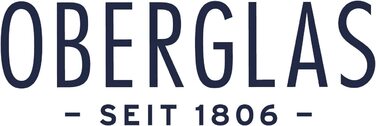 Набір пивних кухлів Oberglas Tübinger Augenkanne, 6 шт, 300 мл, зі шкалою, міцне содово-вапняне скло, підходять для миття в посудомийці