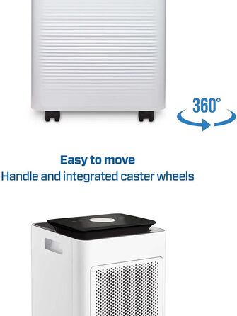 Осушувач-повітряочисник Clean Air Optima CA-704 SMART з HEPA-фільтром та UV-C лампою (10л/добу, до 40м²)