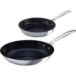 Набір сковорідок Le Creuset, 2 шт, нержавіюча сталь