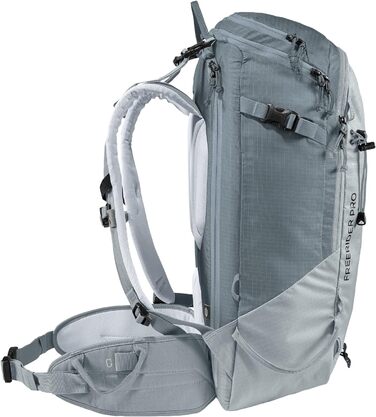 Жіночий туристичний рюкзак Deuter Freerider Pro 32+10 л, для лижних турів, сірий