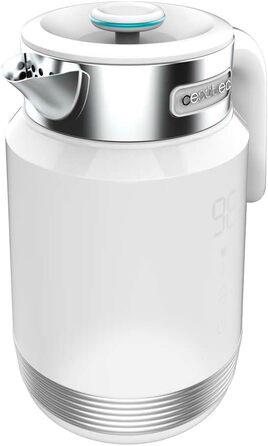 Електричний чайник Cecotec ThermoSense 600 Touch Black, 1.7 л, 2200 Вт, з нержавіючої сталі та пластику, LED-індикатор, поворотна база 360°