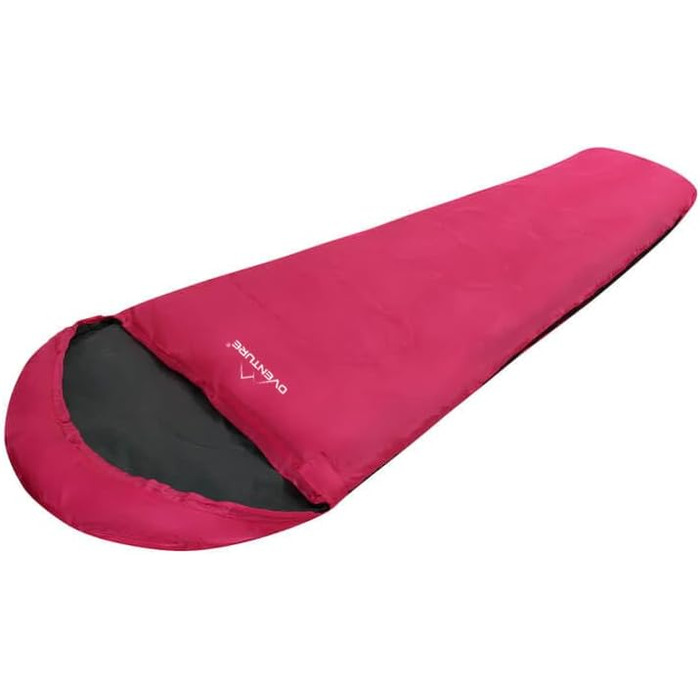 Дитячий спальний мішок Oventure SleepPlus Mumie, синій-рожевий