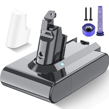 Акумулятор 21.6V для пилососа Dyson V6 (DC58, DC59, DC61, DC62, DC72, DC74, SV03, SV05, SV06, SV07, SV09) Animal, Trigger, Fluffy, Absolute — замінний Li-ion