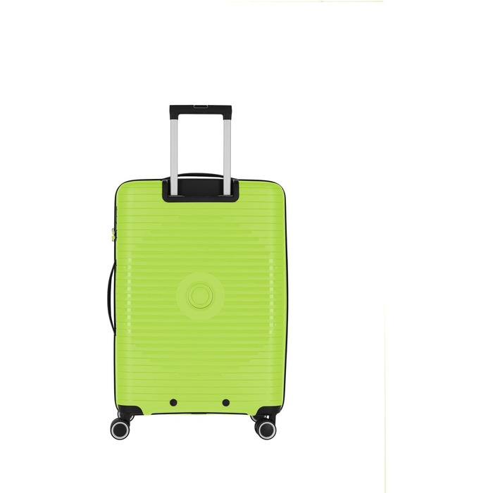 Валіза Travelite ORBITA середня, жорсткий корпус, розширювана, 4 колеса, TSA-замок, 67 см, 68-78 л, лимонна