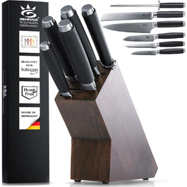 Набір кухонних ножів Gehrig Solingen Home, 6 предметів, з бруском, Made in Germany