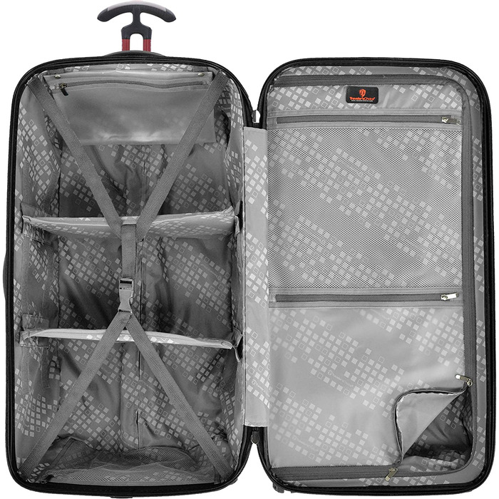 Валіза Traveler's Choice Maxporter II, жорсткий корпус, 76,2 см, чорна, 30 дюймів