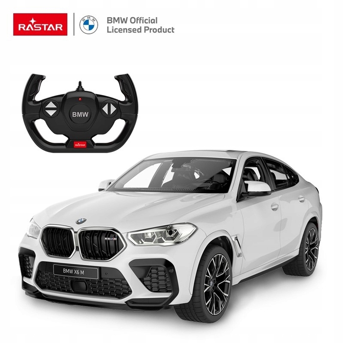Радіокерована модель автомобіля BMW X6 M 1:14 Rastar, білий