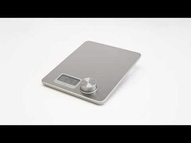 Кухонні ваги ProfiCook PC-KW 1263 кінетичні, цифрові, до 5 кг, з тарою та вибором одиниць виміру