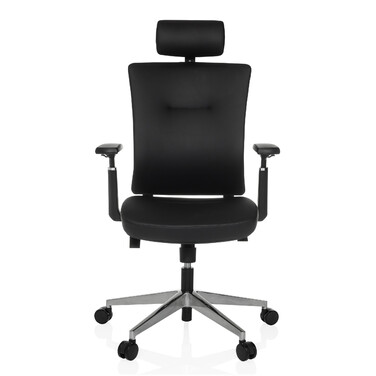 Офісне крісло / крісло керівника CAPTIVO PRO штучна шкіра чорний hjh OFFICE
