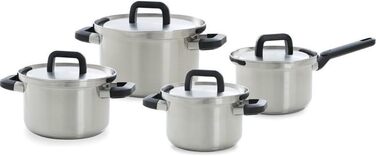Набір каструль BK COOKWARE BV 123 FLOW COOL, 4 предмети, нержавіюча сталь