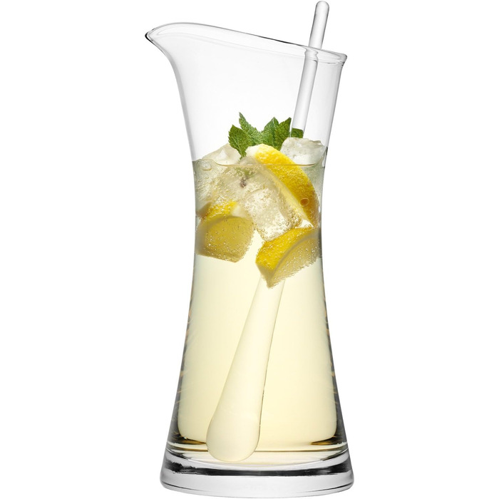 Скляний глечик для коктейлів LSA International Bar Icelip, прозорий, 1.2 л
