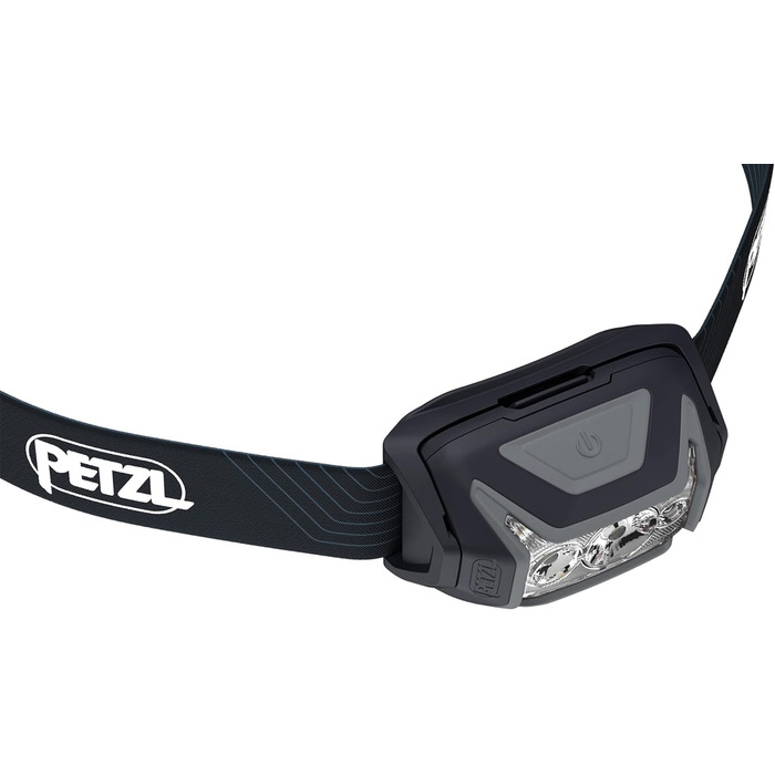 Ліхтар налобний Petzl Actik сірий універсальний, LED, для туризму та спорту