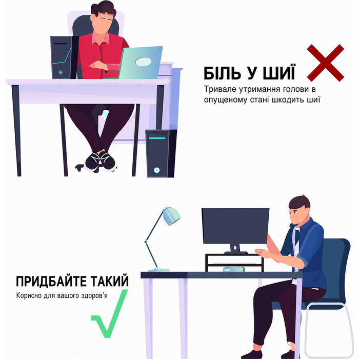 FITUEYES підставка для монітора з дерева, біла, ергономічна, для монітора, ноутбука, принтера, телевізора, 42,5x23,5x14 см