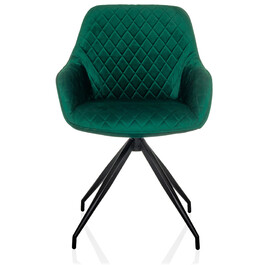 Стілець обідній ELVERUM Velvet Green hjh LIVING