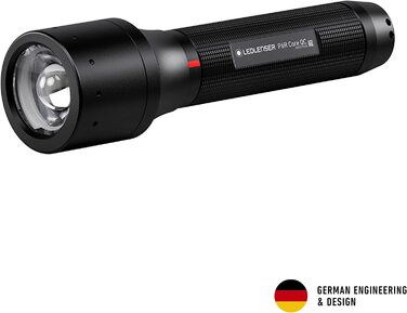 Ліхтарик Ledlenser P6R Core QC, мультиколірний LED (білий, червоний, зелений, синій), акумуляторний, 270 лм, 335 м, для полювання, риболовлі, аутдору