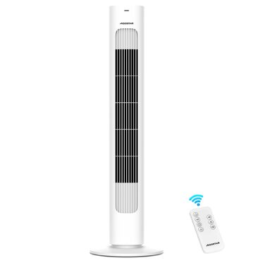 Вентилятор Tower Aigostar з пультом, 70° осциляція, таймер 7 год, 3 режими/швидкості, енергоефективний, 2 шт (1 шт)