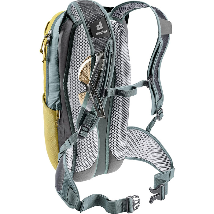 Велосипедний рюкзак Deuter Race 8, 8 л, жовто-зелений