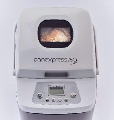 Хлібопіч Ariete 132 Panexpress 750 Metal, 19 програм, 500 г, нержавіюча сталь, для хліба, піци, випічки, замішування та закваски