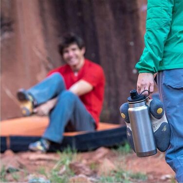 Термопляшка KleanKanteen TKWide VI зі сталі (946 мл, матовий сталевий колір)
