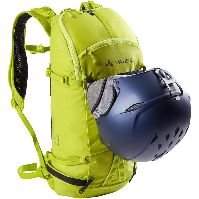 VAUDE Serles 22 туристичний рюкзак для лижних турів, 22 л, яскраво-зелений
